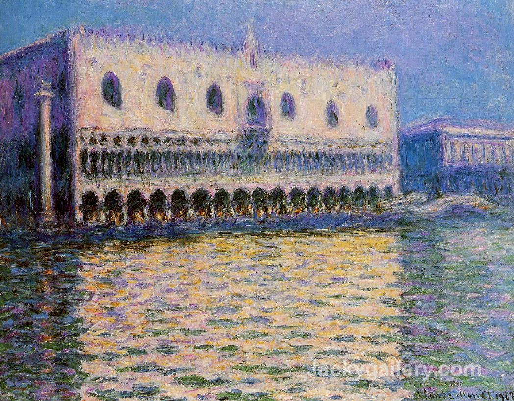Palazzo Ducale by Claude Monet paintings reproduction
